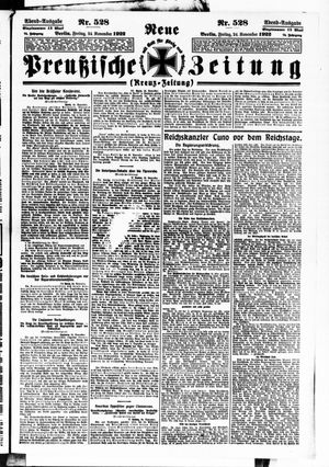Neue preußische Zeitung vom 24.11.1922