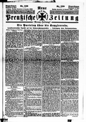 Neue preußische Zeitung vom 25.11.1922