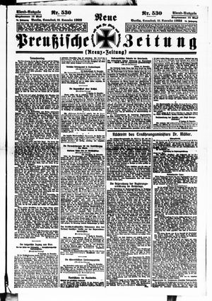 Neue preußische Zeitung vom 25.11.1922