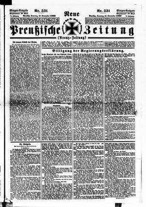 Neue preußische Zeitung vom 26.11.1922