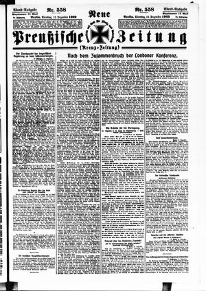 Neue preußische Zeitung vom 12.12.1922