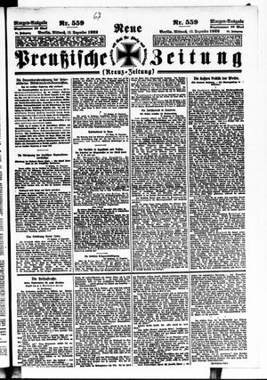 Neue preußische Zeitung vom 13.12.1922