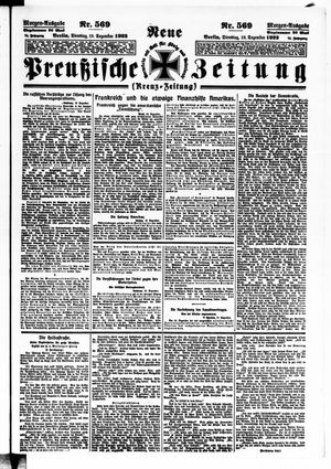 Neue preußische Zeitung vom 19.12.1922