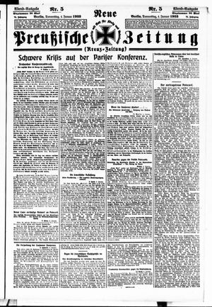 Neue preußische Zeitung vom 04.01.1923