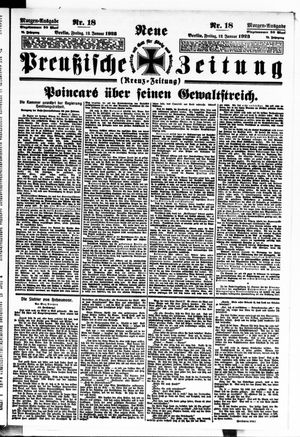 Neue preußische Zeitung vom 12.01.1923