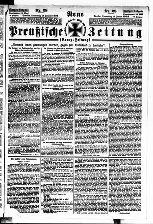 Neue preußische Zeitung vom 18.01.1923
