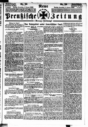 Neue preußische Zeitung vom 18.01.1923