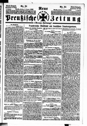 Neue preußische Zeitung vom 19.01.1923