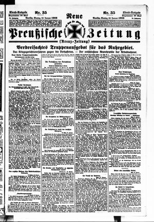 Neue preußische Zeitung vom 22.01.1923