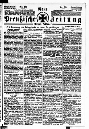 Neue preußische Zeitung vom 24.01.1923