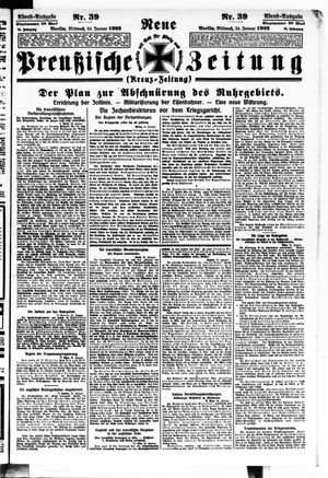 Neue preußische Zeitung vom 24.01.1923