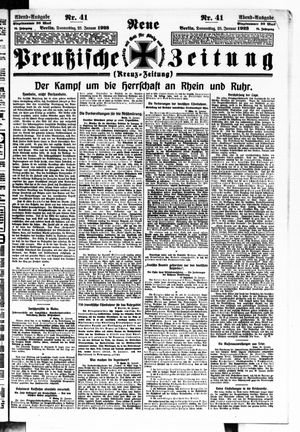 Neue preußische Zeitung vom 25.01.1923