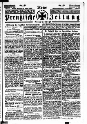 Neue preußische Zeitung vom 27.01.1923