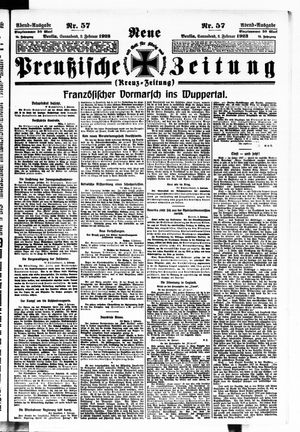Neue preußische Zeitung vom 03.02.1923