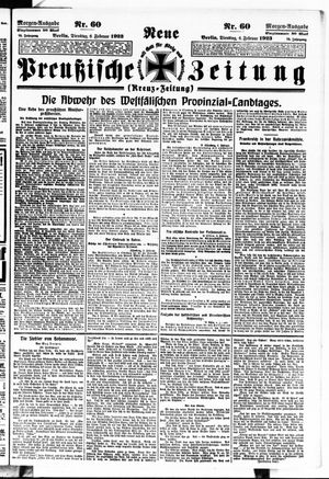 Neue preußische Zeitung vom 06.02.1923