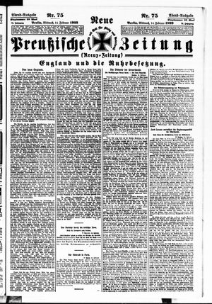 Neue preußische Zeitung vom 14.02.1923
