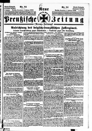Neue preußische Zeitung vom 17.02.1923
