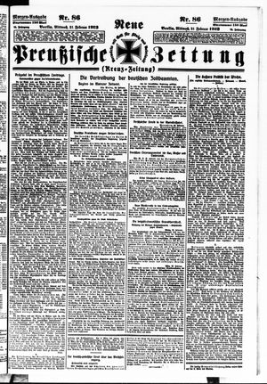 Neue preußische Zeitung vom 21.02.1923