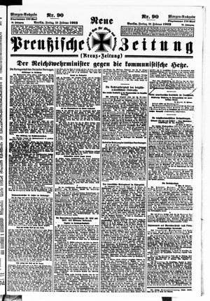 Neue preußische Zeitung vom 23.02.1923
