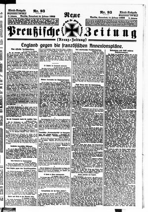 Neue preußische Zeitung vom 24.02.1923