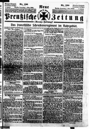 Neue preußische Zeitung vom 01.03.1923