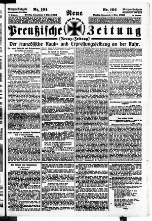 Neue preußische Zeitung vom 03.03.1923