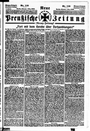 Neue preußische Zeitung vom 07.03.1923