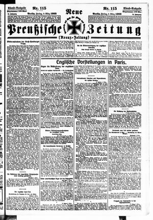 Neue preußische Zeitung vom 09.03.1923