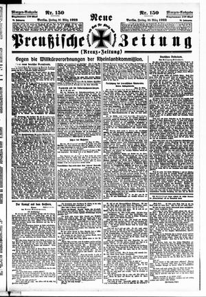 Neue preußische Zeitung vom 30.03.1923