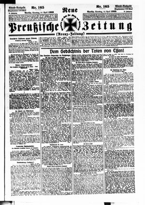 Neue preußische Zeitung vom 10.04.1923