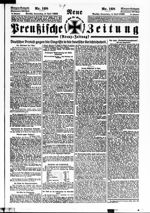 Neue preußische Zeitung vom 12.04.1923