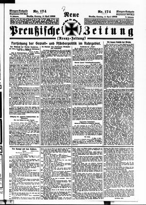 Neue preußische Zeitung vom 15.04.1923