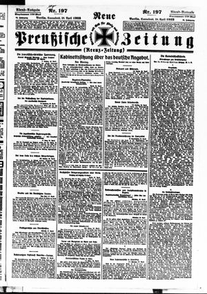 Neue preußische Zeitung vom 28.04.1923