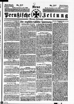 Neue preußische Zeitung vom 12.05.1923