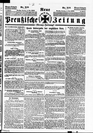 Neue preußische Zeitung vom 13.05.1923