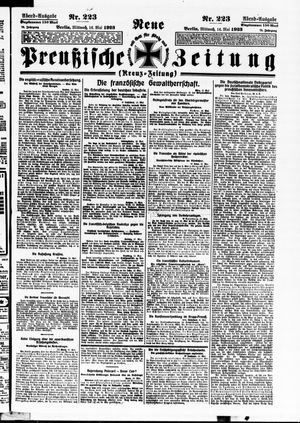 Neue preußische Zeitung vom 16.05.1923