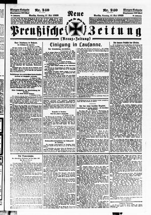 Neue preußische Zeitung vom 27.05.1923