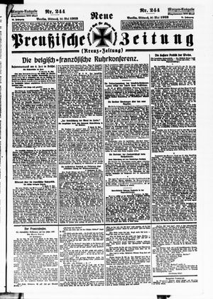 Neue preußische Zeitung vom 30.05.1923