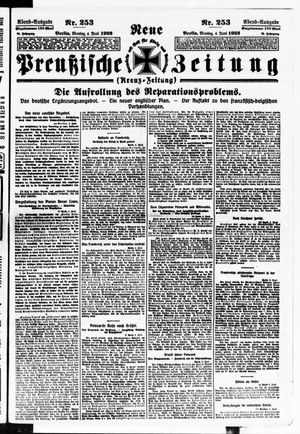 Neue preußische Zeitung vom 04.06.1923