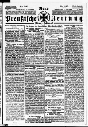 Neue preußische Zeitung vom 11.06.1923