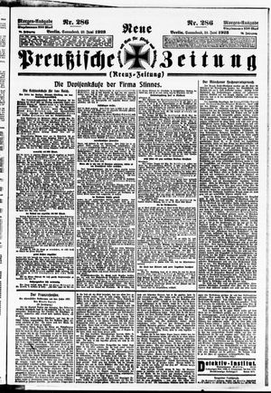 Neue preußische Zeitung vom 23.06.1923
