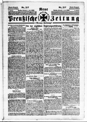 Neue preußische Zeitung vom 11.07.1923