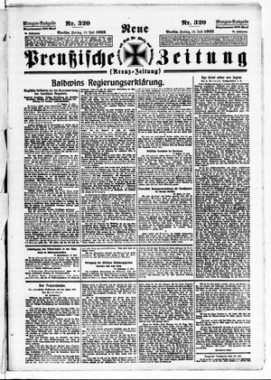 Neue preußische Zeitung vom 13.07.1923