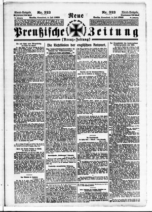 Neue preußische Zeitung vom 14.07.1923