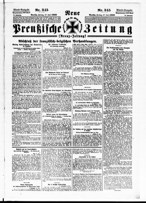 Neue preußische Zeitung vom 27.07.1923