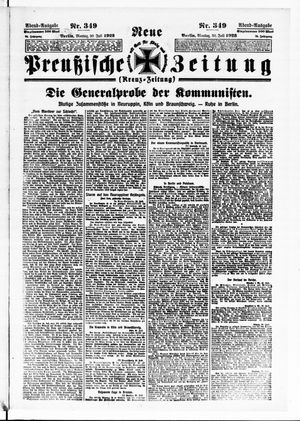 Neue preußische Zeitung vom 30.07.1923