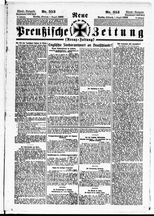 Neue preußische Zeitung vom 01.08.1923