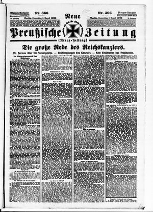 Neue preußische Zeitung vom 09.08.1923