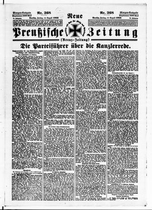 Neue preußische Zeitung vom 10.08.1923