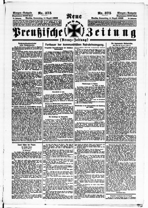 Neue preußische Zeitung vom 16.08.1923